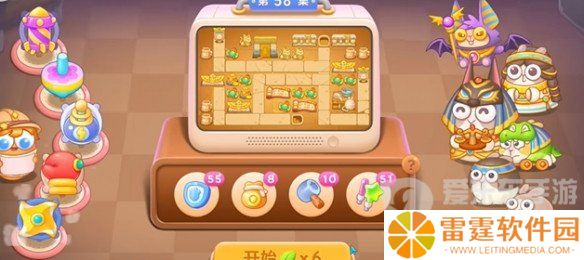 保卫萝卜4法老归来第58关怎么过 法老归来第58关通关流程图