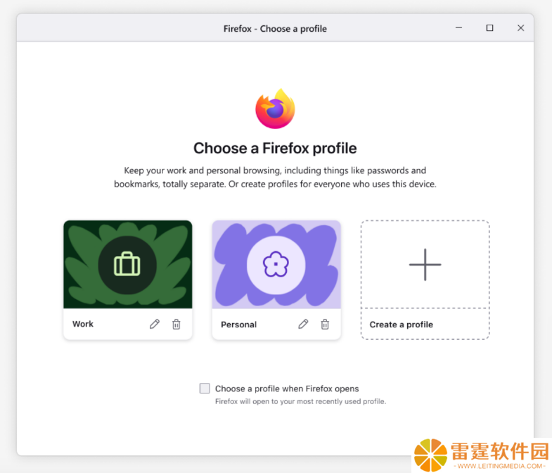 Firefox 火狐浏览器 138.0 版本发布：用户可切换多个身份、适配 Win11 亚克力弹出菜单