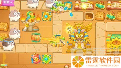 保卫萝卜4法老归来30关怎么过 法老归来第30关通关攻略