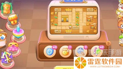 保卫萝卜4法老归来第28关怎么过 法老归来第28关图文通关流程