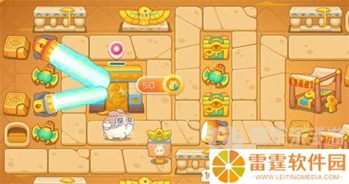 保卫萝卜4法老归来第28关怎么过 法老归来第28关图文通关流程