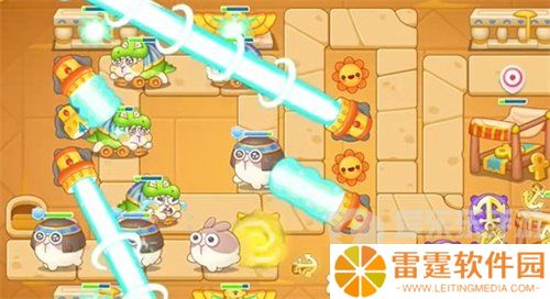 保卫萝卜4法老归来第28关怎么过 法老归来第28关图文通关流程