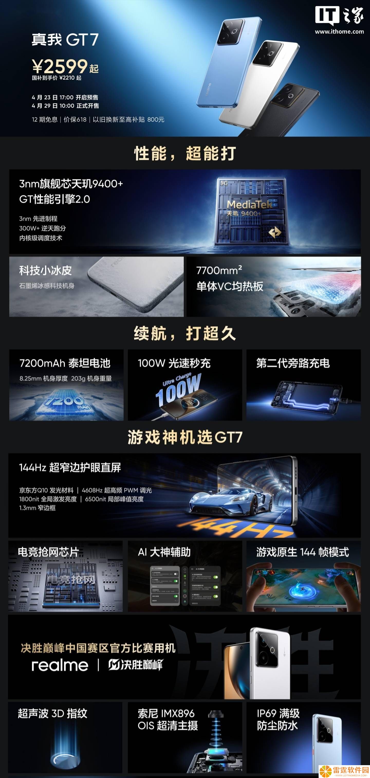 realme 真我 GT7 备件价格明细出炉，屏幕电池等维修成本一览
