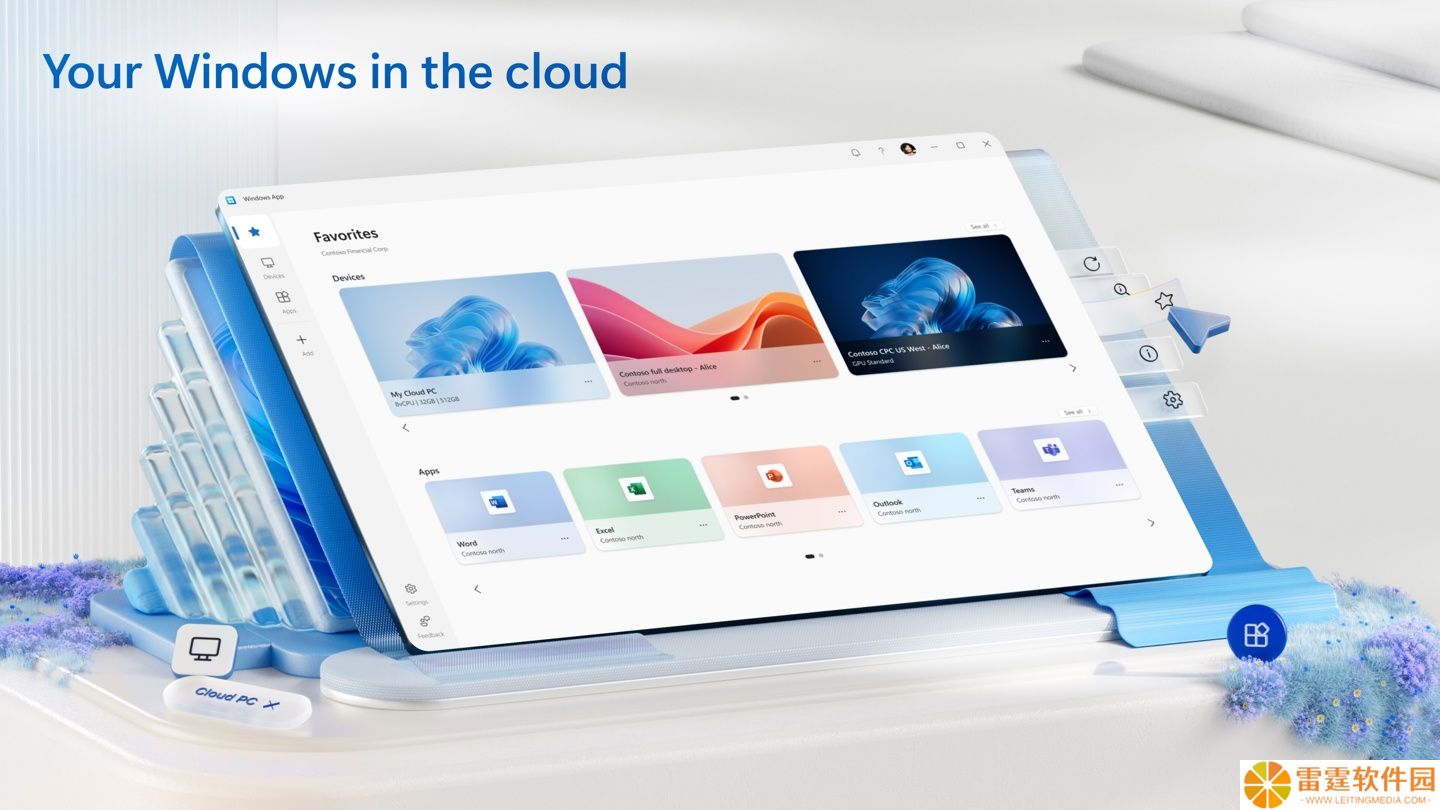 微软更新网页版远程桌面应用 Windows App：新增 Remote App Launcher、改善打印体验