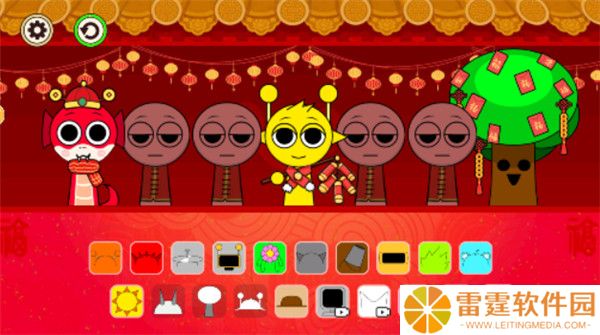 节奏盒子新年模组截图