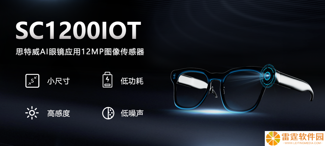 思特威推出 1200 万像素 AI 眼镜应用 CMOS 图像传感器“SC1200IOT”