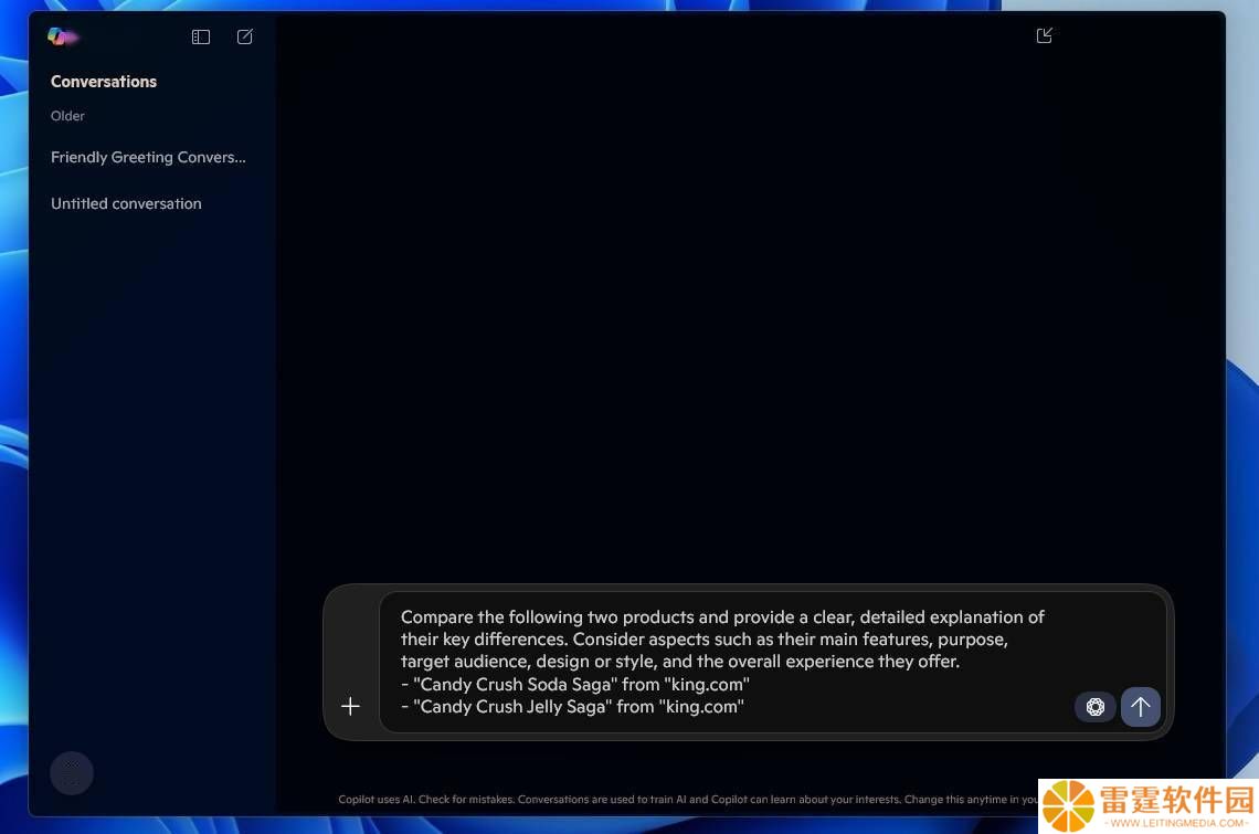 微软应用商店AI大升级，Win11用户可聊天式探索应用新功能