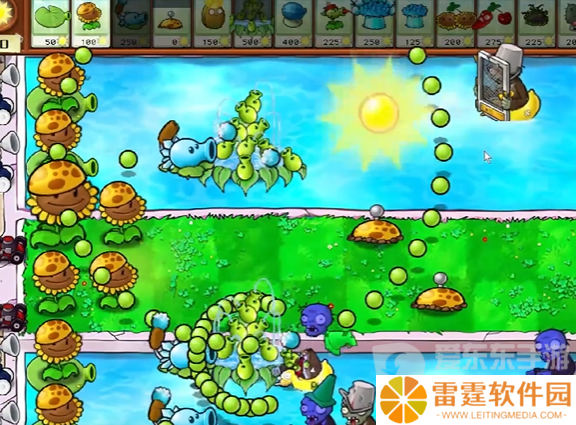 植物大战僵尸杂交版冒险模式第十五关怎么过 冒险模式第十五完美通关攻略