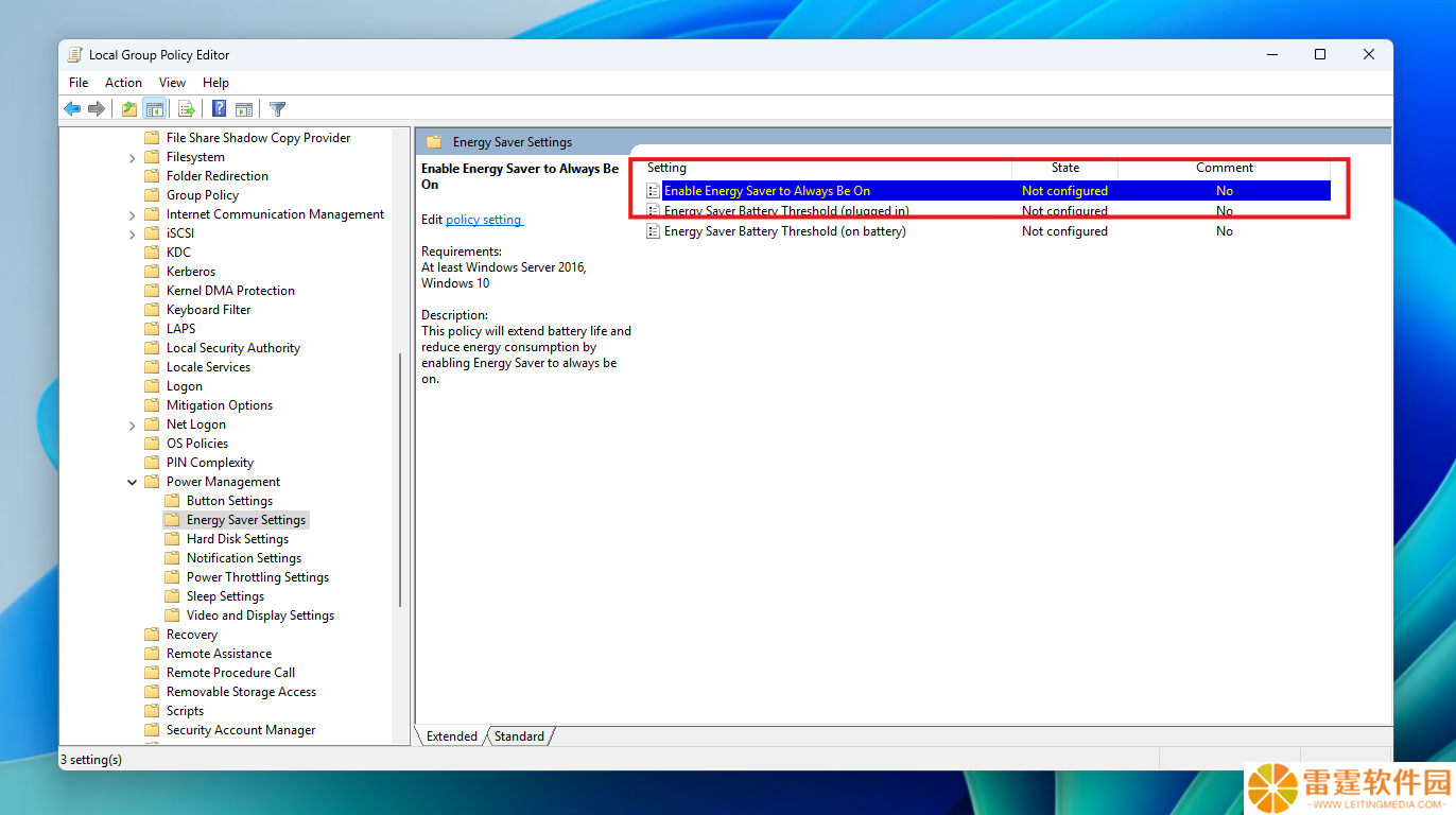微软发布 Win11 Dev 26200.5581 预览版：优化节能模式部署、改善 HDR 图形显示