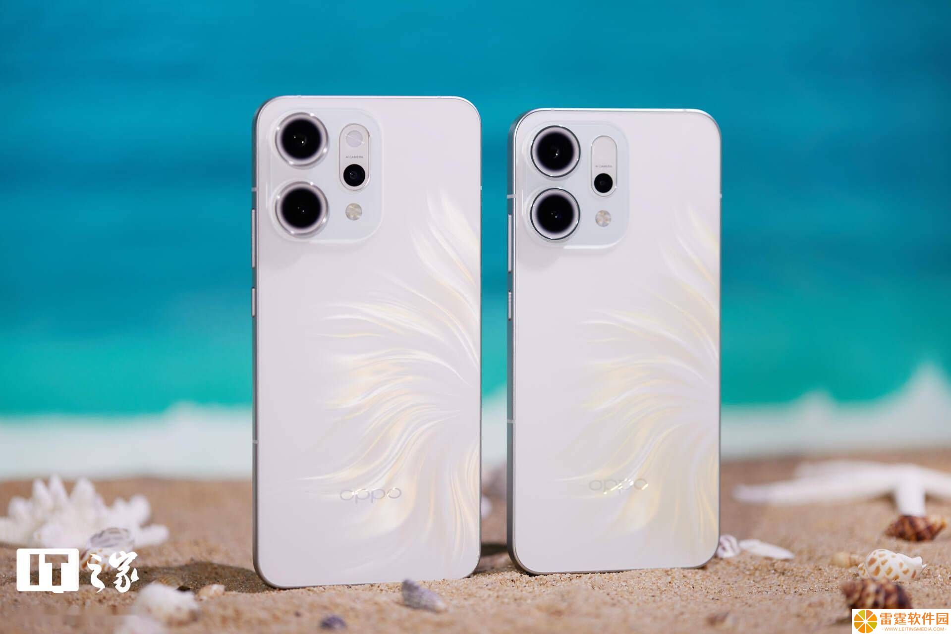 OPPO Reno14 系列新配色“人鱼姬”亮相，光影变幻展现十色魅力