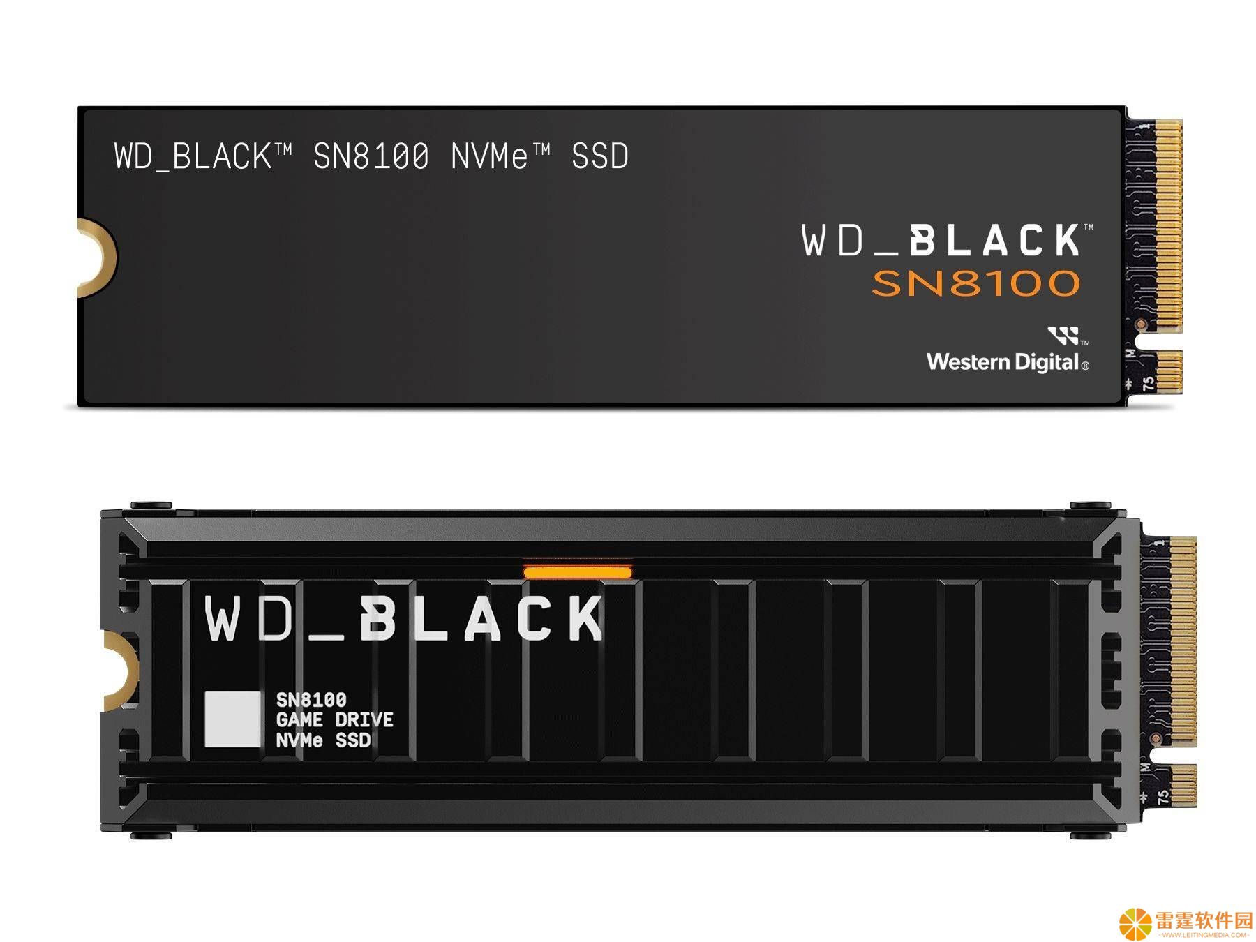 闪迪WD_BLACK 8100固态硬盘发布，峰值读取速度高达14.9GB/s