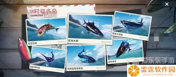 欢乐钓鱼大师T3新地图鱼类图鉴 T3新地图鱼类一览