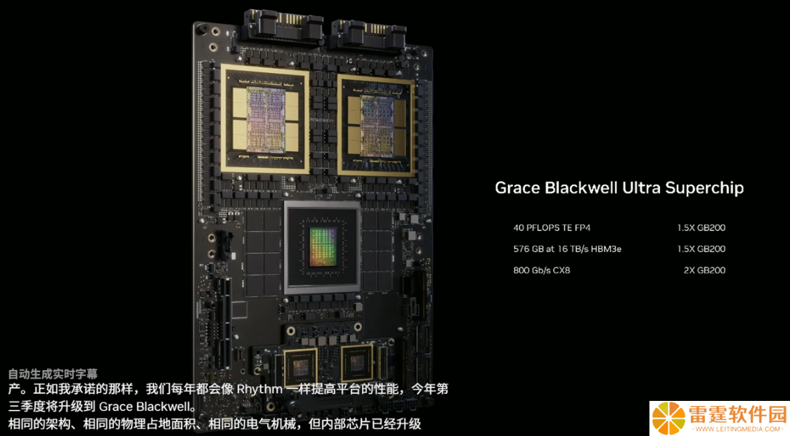 英伟达将于第三季度推出下一代 GB300 人工智能系统，升级 Blackwell 芯片