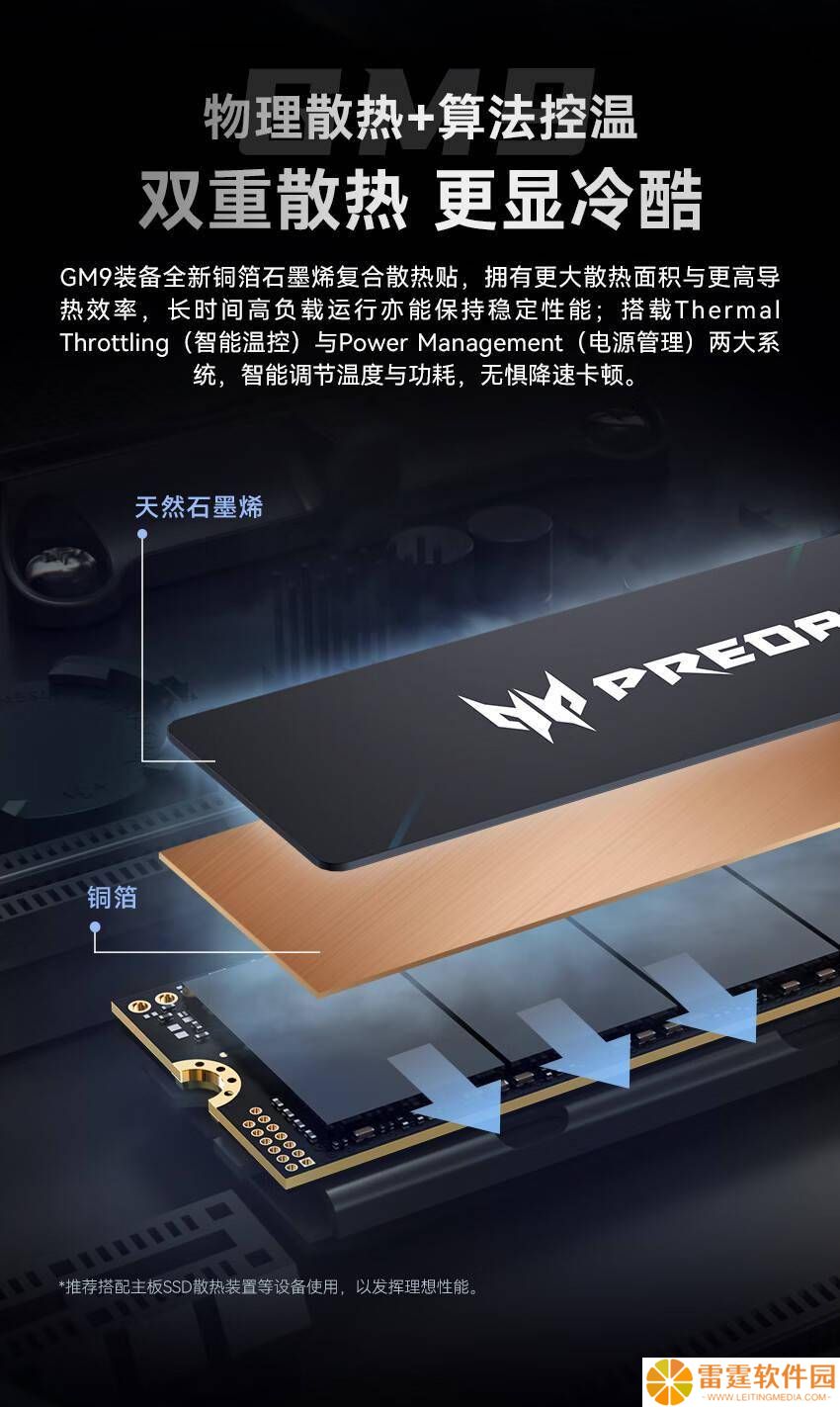 宏碁掠夺者GM9 SSD来袭：PCIe 5.0高速，顺序读取可达14.5GB/s