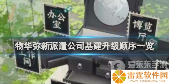 物华弥新派遣公司基建怎么升级 派遣公司基建升级顺序一览