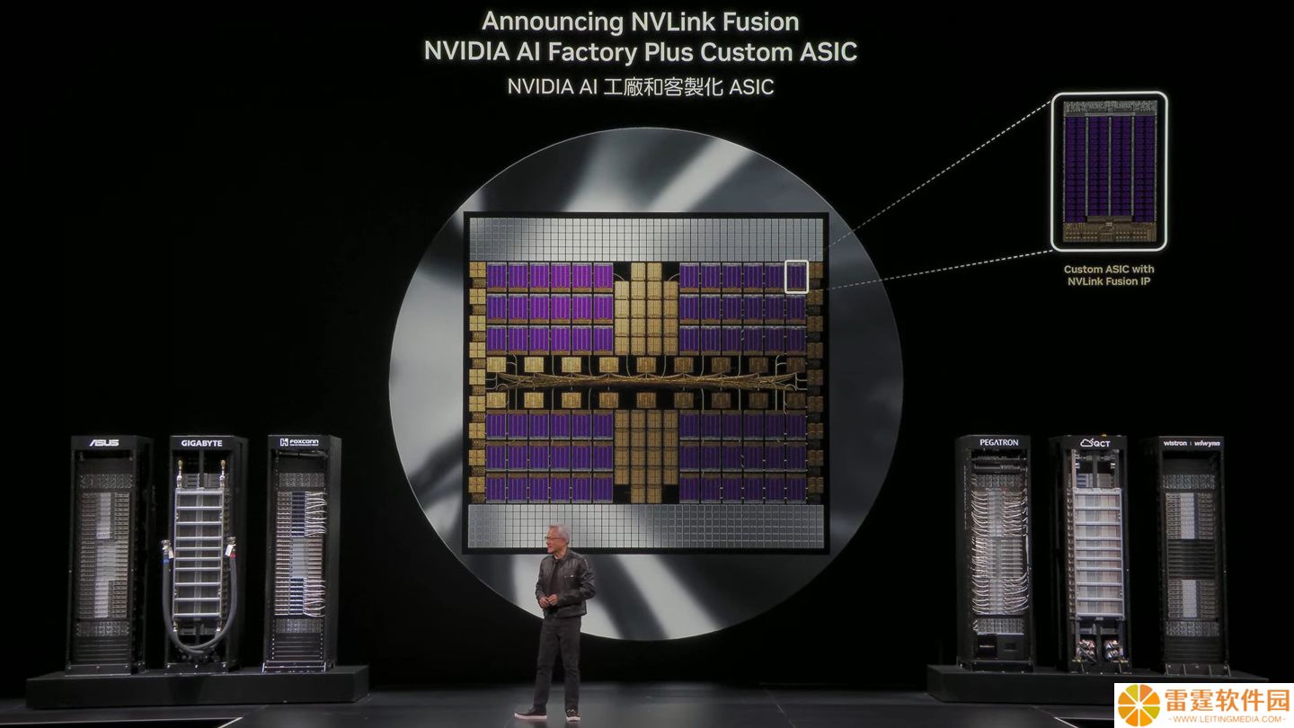 英伟达推出 NVLink Fusion：对外授权互联 IP，支持半定制 AI 基础设施