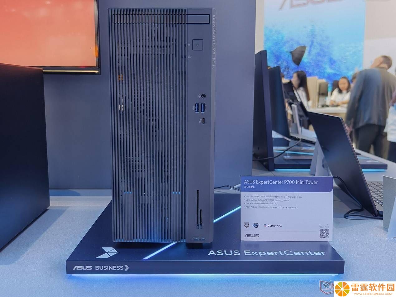 华硕发布ExpertCenter P700系列，首款Copilot+ PC商用台式机亮相