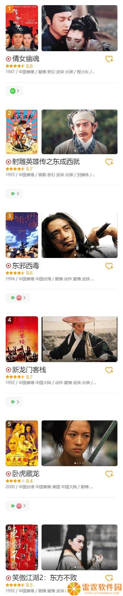 《笑傲江湖2：东方不败》4K修复版来袭，重温武侠经典！