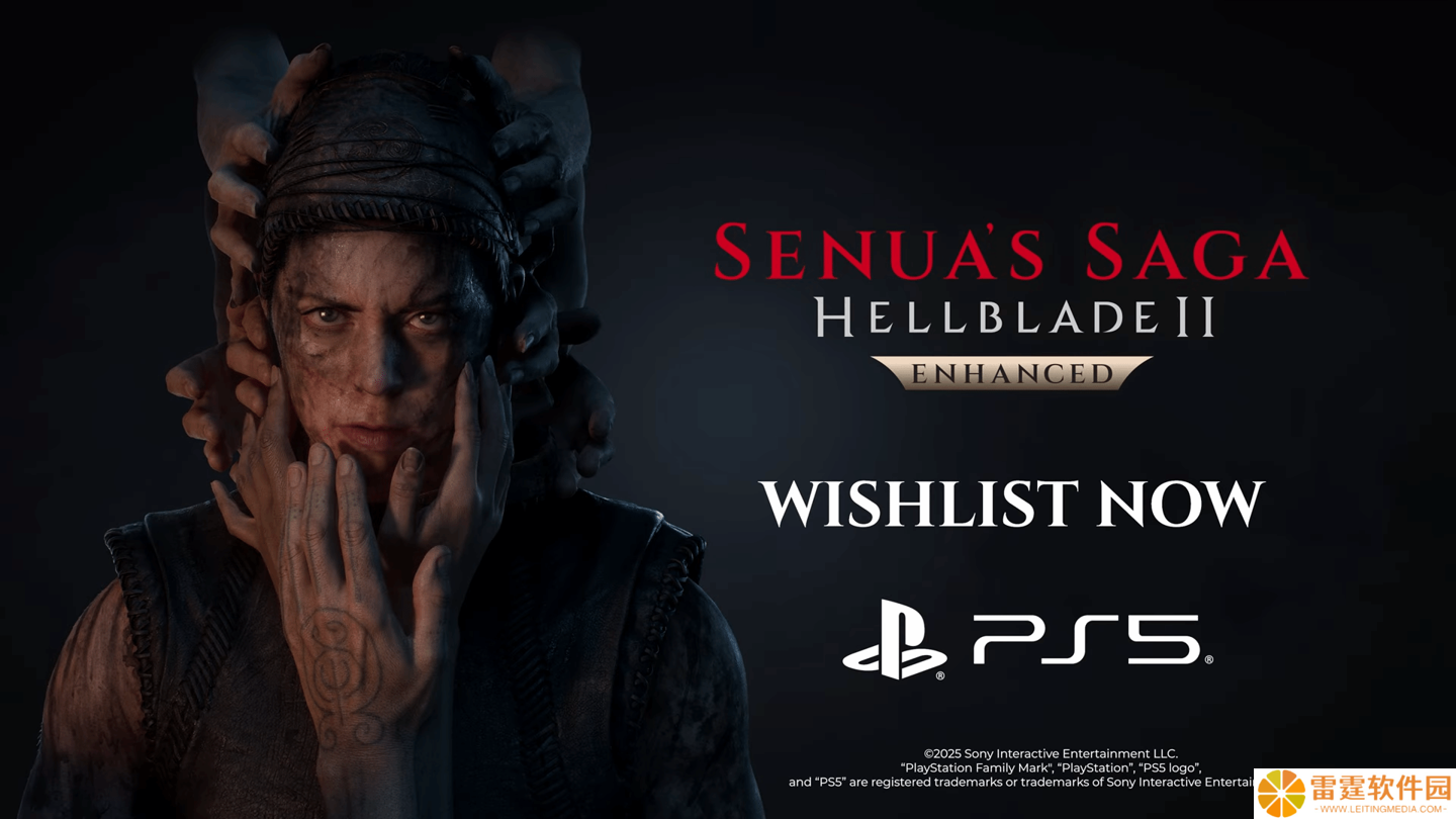 微软第一方游戏《地狱之刃 2》今夏登陆 PS5，将为 PS5 Pro 带来增强功能