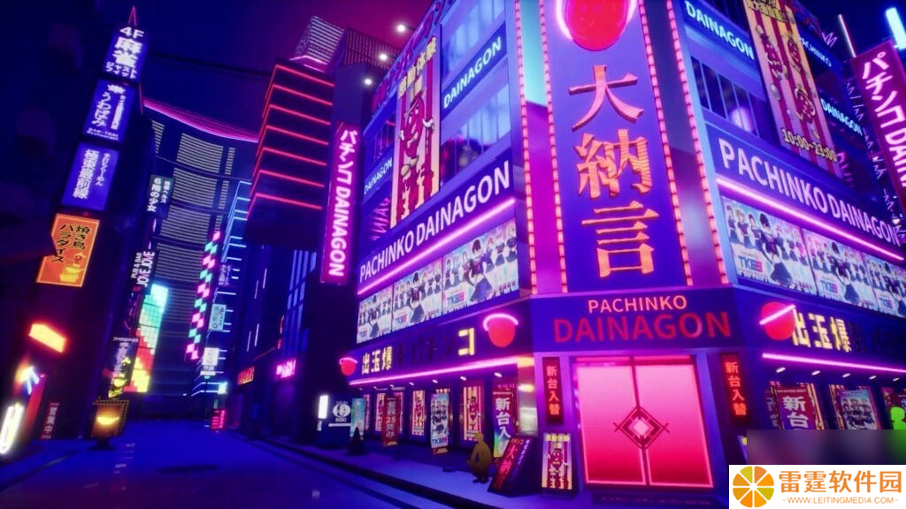3DM Games代理发行赛博朋克动作新作《东京地下杀手》独特霓虹风格！