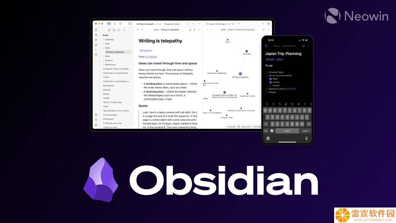 Obsidian 1.9.0大升级：Bases数据库与Footnotes脚注插件亮相