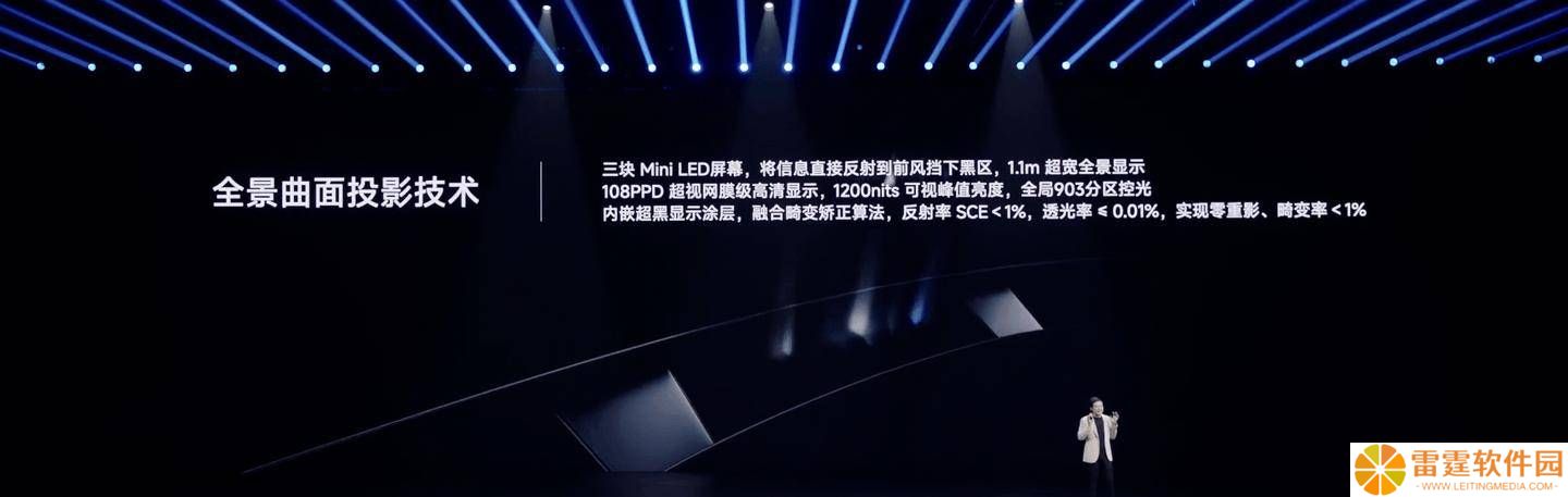 小米YU7亮相：环绕式“天际屏”打造1.1米超宽视觉盛宴！