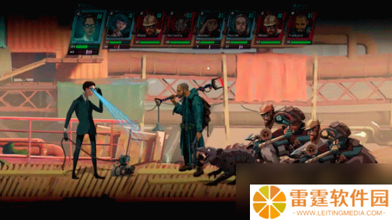 Steam赛博朋克世界观新游《黄昏特工小队》即将发售！