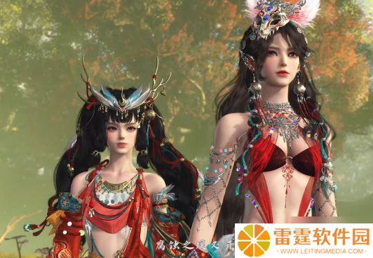 得一人等于得3个老婆，“兽娘姐妹花”成国风+二次元的究极合体