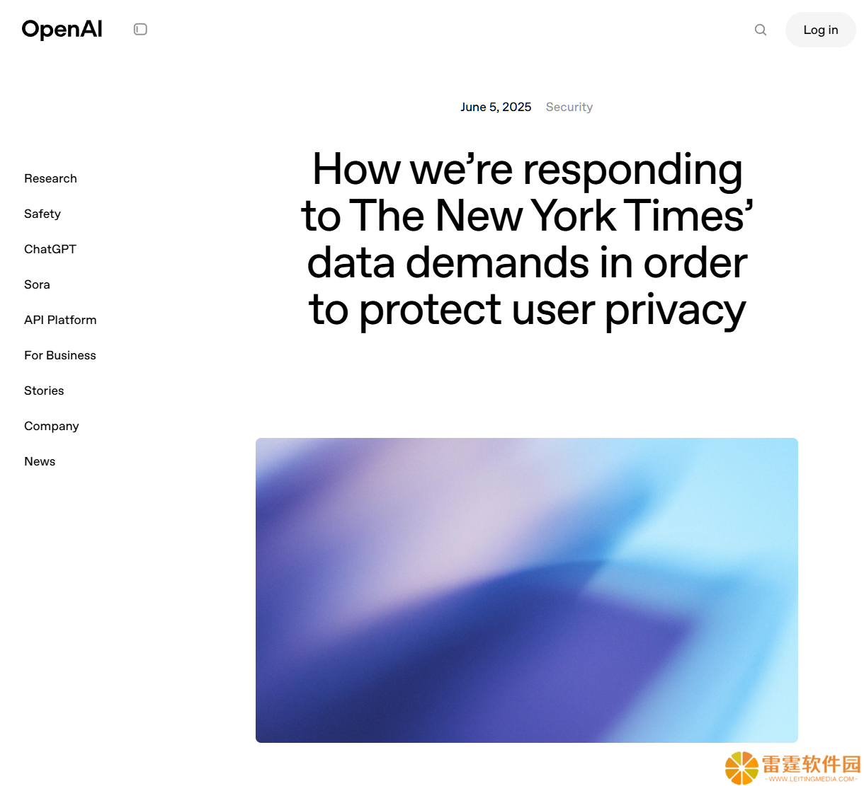 硬刚到底，OpenAI 将就《纽约时报》的诉讼请求提出上诉