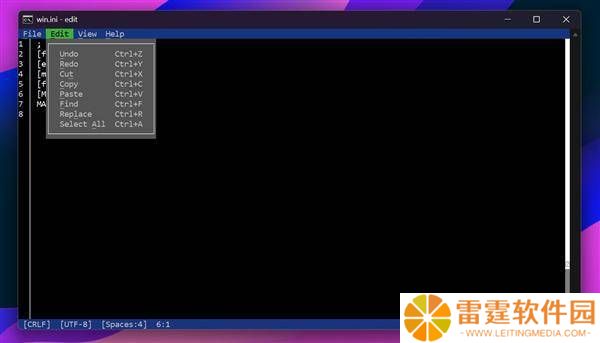 微软Windows 11将迎来新成员：230KB超轻量“Edit”文本编辑器