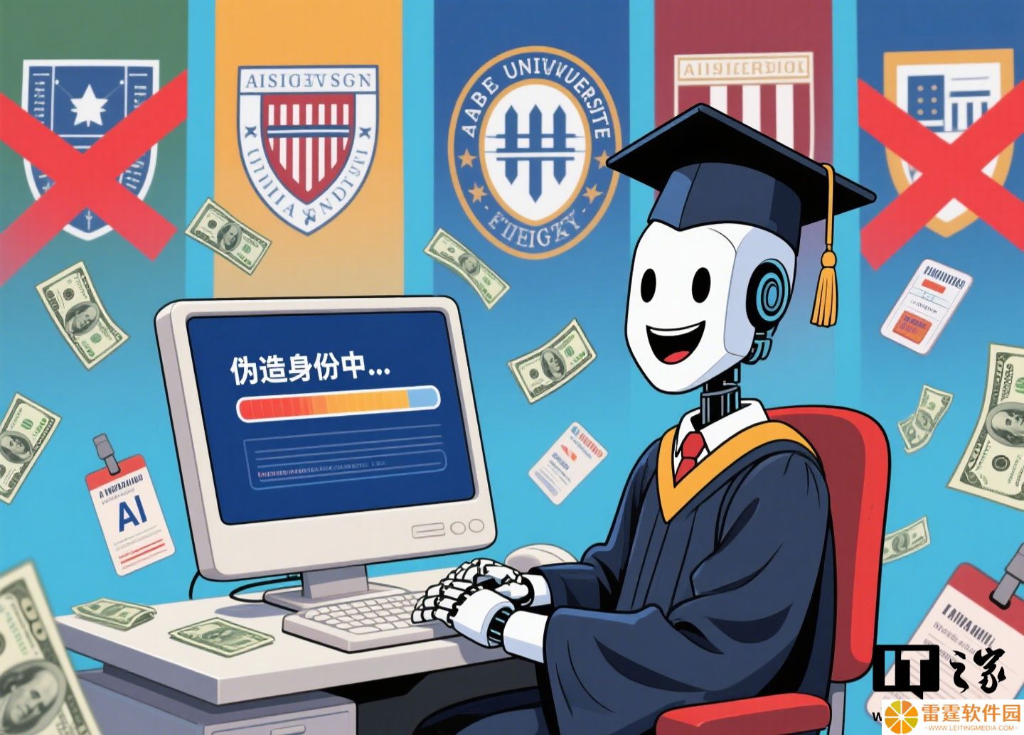 AI 助长“幽灵学生”骗局，美国社区大学遭遇助学金诈骗潮
