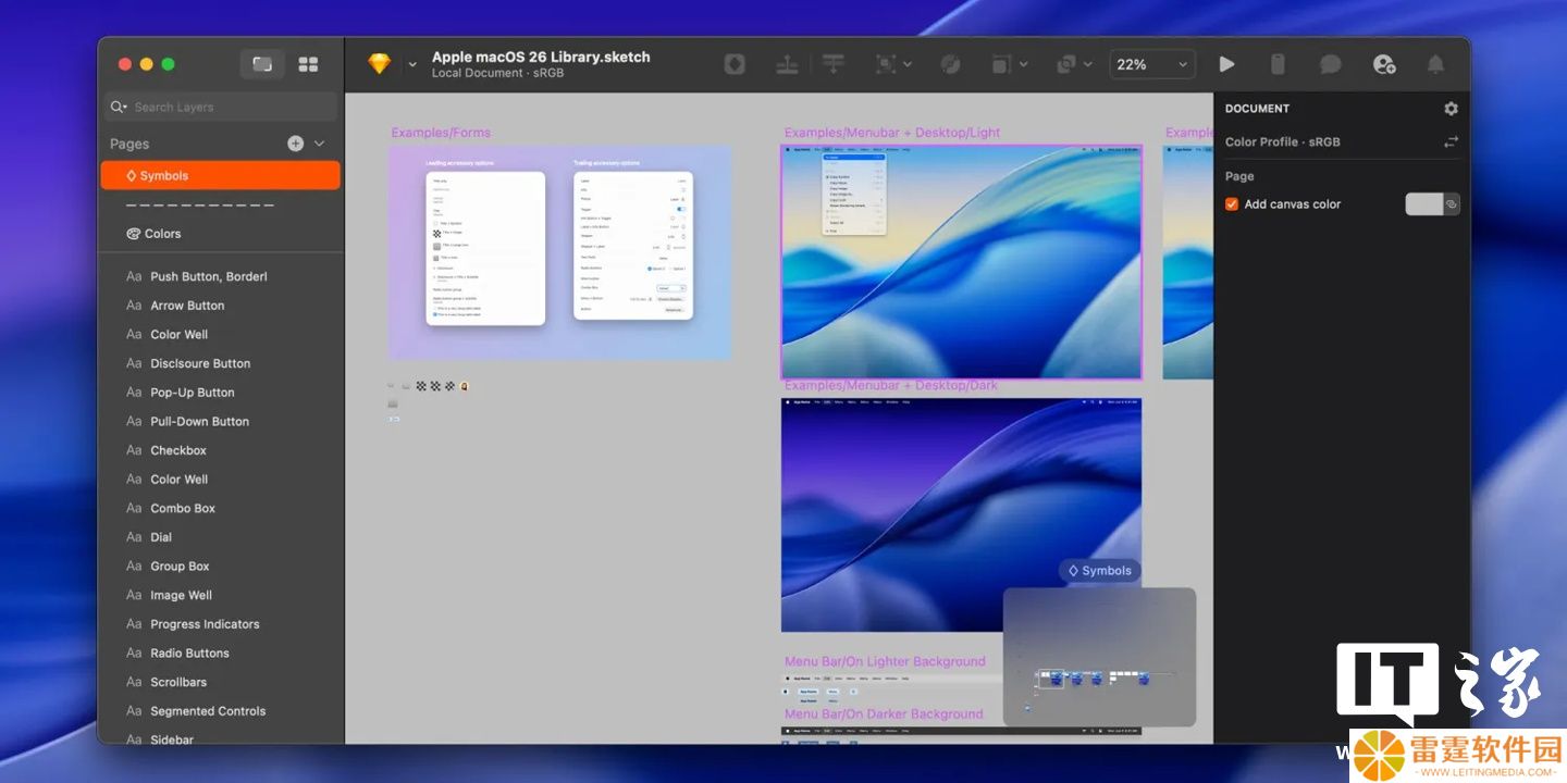 苹果更新 iOS 26 / iPadOS 26 / macOS Tahoe 26 设计资源，助力开发者快速适配“液态玻璃”视觉风格