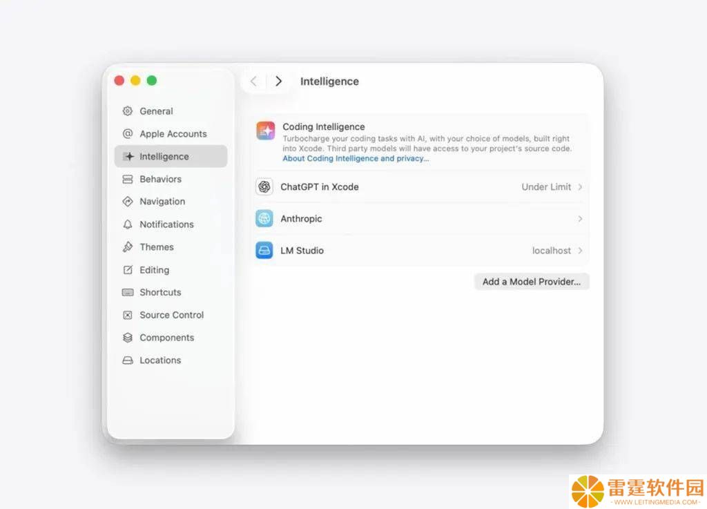 Xcode 26大升级！苹果Swift Assist新增端侧及Claude等AI模型支持