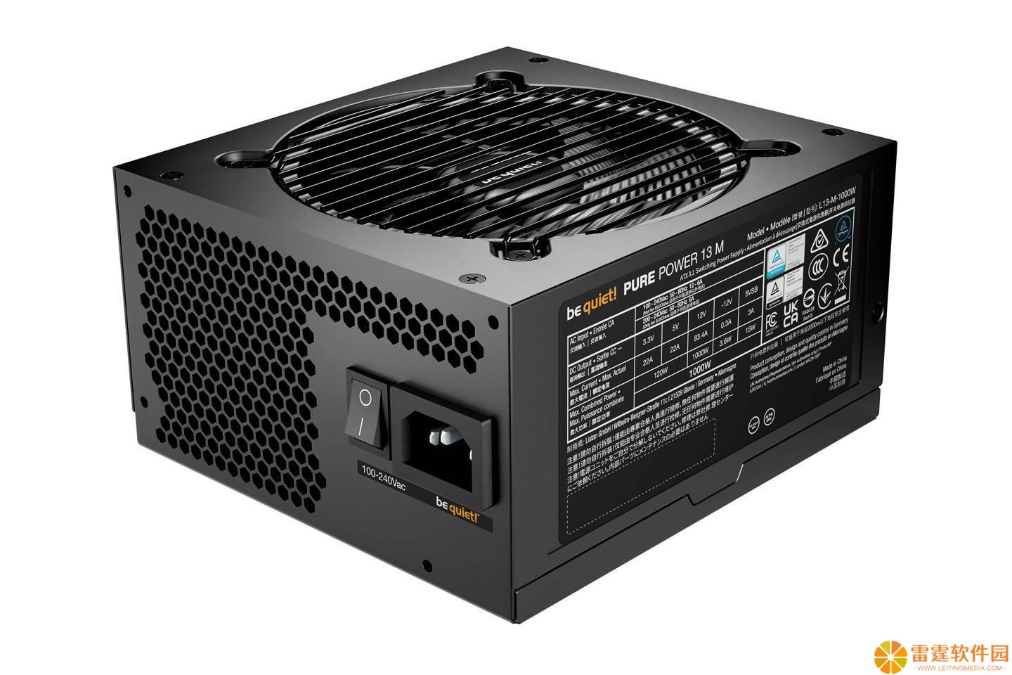 be quiet! 德商德静界Pure Power 13 M系列金牌电源正式发布