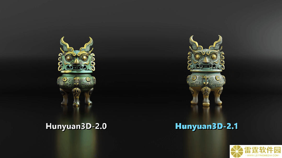 腾讯混元3D 2.1大模型全链路开源，工业级3D生成迎来新突破！