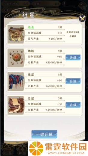 祖星发展模拟