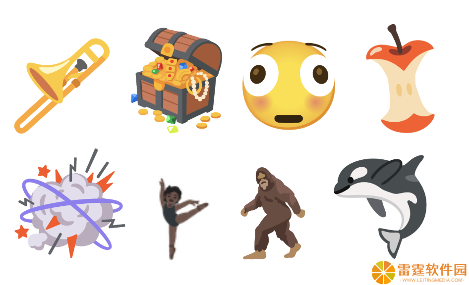 8 款全新 emoji 今秋上线：苹果核、百宝箱、芭蕾舞者、虎鲸……