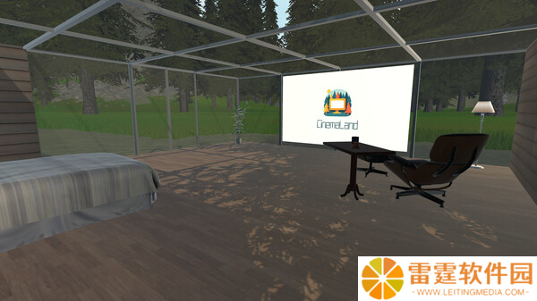沉浸式影院设计VR新作《CinemaLandVR》7月14日在Steam开启