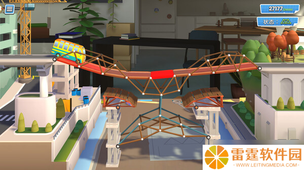 物理解密游戏《Bridge Constructor Studio》7月17日在Steam商店正式上架