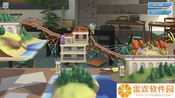 物理解密游戏《Bridge Constructor Studio》7月17日在Steam商店正式上架