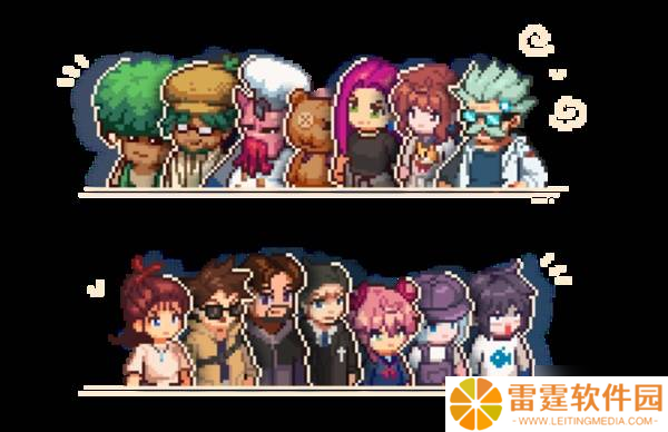 像素装修收纳游戏《呓语小镇》将于8月27日在steam平台正式发售！最新玩法宣传PV公开！