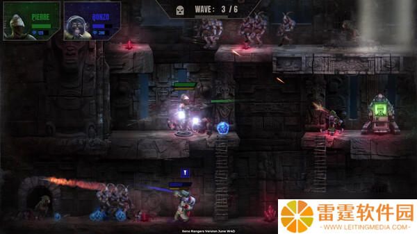合作平台防御游戏《Xeno Rangers》于7月16日在Steam平台正式发布