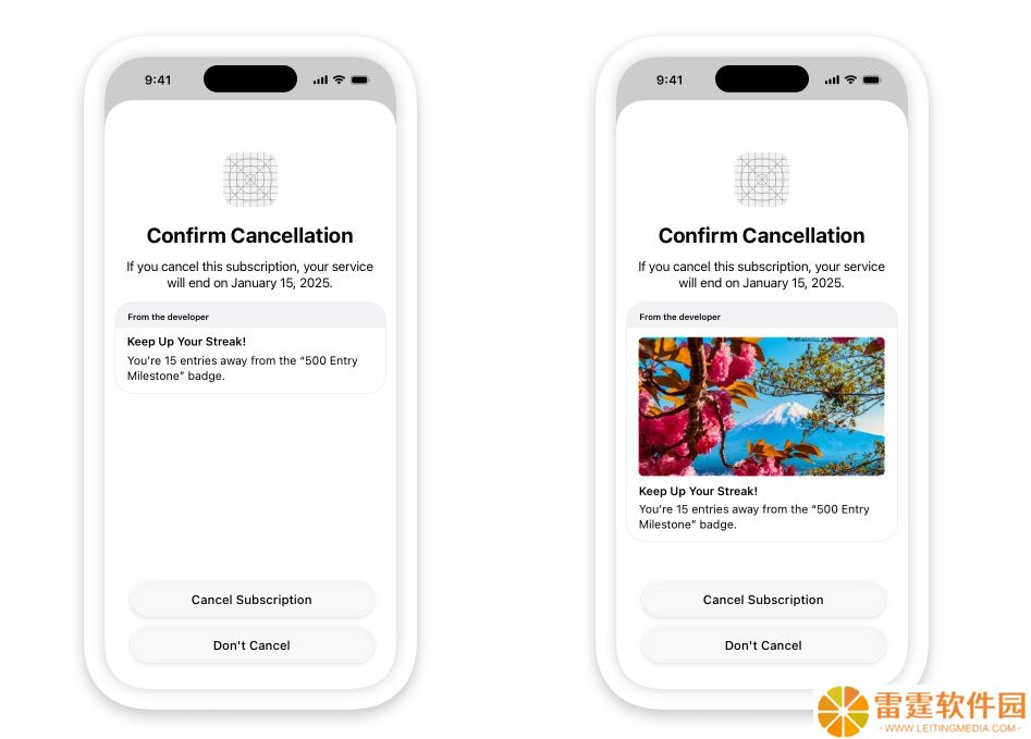 苹果出新招：iPhone 用户取消订阅时，可享 App 挽留优惠