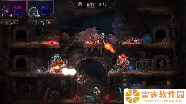 合作平台防御游戏《Xeno Rangers》于7月16日在Steam平台正式发布