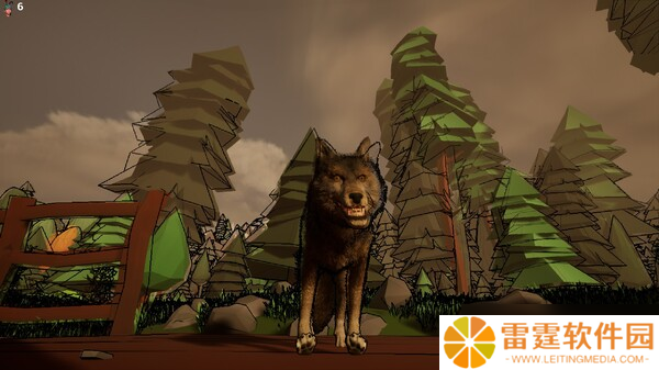 模拟动物游戏《Drunken Wolf》7月23日Steam发售