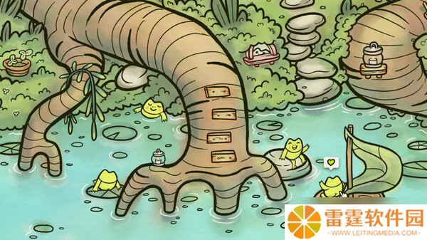 寻物游戏游戏《Find My Frogs》7月24日在Steam正式发布