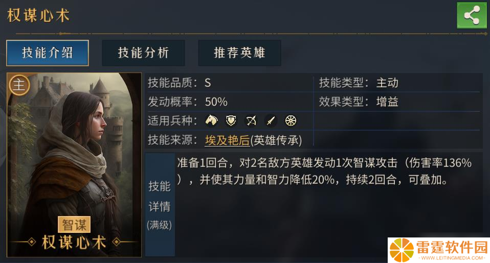 帝国：权杖与文明蛇蝎美人角色介绍