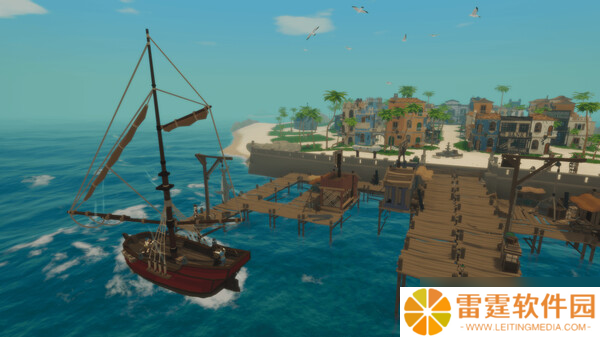 《骨头船长: 海盗之旅》7月29日发售 成为船长冒险登陆Steam
