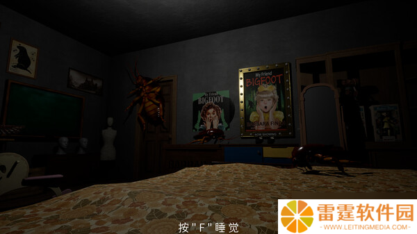 心理恐怖游戏《幻想症》在Steam正式发行