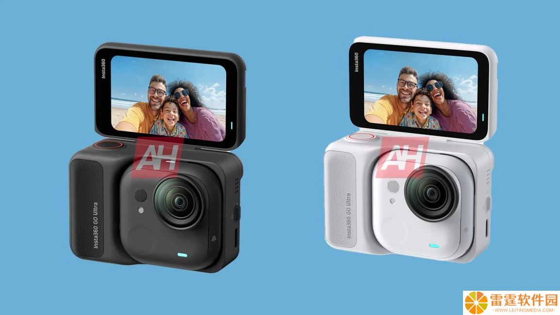 影石 Insta360 Go Ultra 运动相机渲染图曝光：支持 60FPS@4K 视频录制